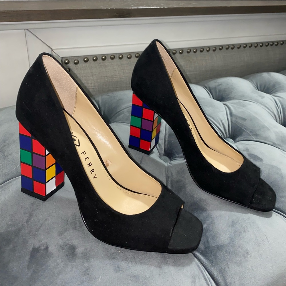 Katy Perry Colorful Block Heels